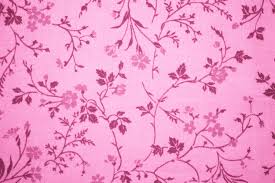 Pink Floral Print Fabric Texture Picture Free Photograph