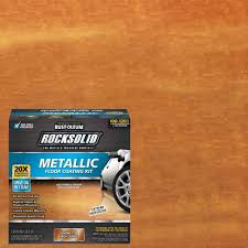 amaretto metallic garage floor kit