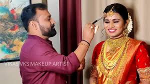 kerala bridal makeup at trivandrum
