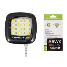 Boweike Mini Spotlight Smartphone Led Flash Fill Light For