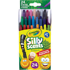 Crayola Llc Crayola Silly Scents Mini Twistables Crayons Assorted 24 Set
