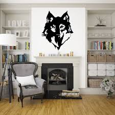 Wolf Metal Wall Art Extra Large Wall
