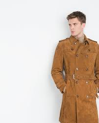 Double Ted Peccary Trench Coat