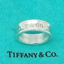 Tiffany And Co 1837 Concave Ring Size 6