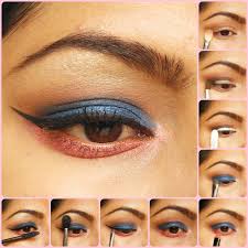 eye makeup tutorial blue me away