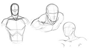how to draw comics attaching the head