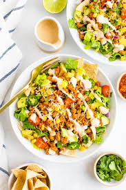 healthy taco salad super flavorful