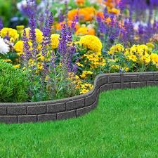 Recycled Rubber Brick Border Edging