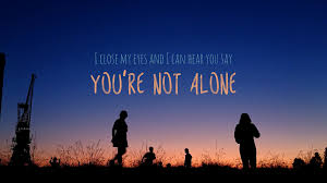 you are not alone lyric  ̹ ˻