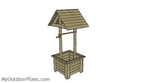 Wooden Wishing Well Plans Myoutdoorplans