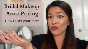 bridal makeup artist pricing how to