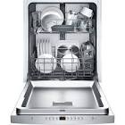 300 Series Slide-In Dishwasher with PrecisionWash and ExtraScrub - Stainless Steel Bosch
