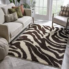 well woven zebra stripe brown cozy