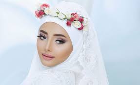 bridal hijab styling in abu dhabi