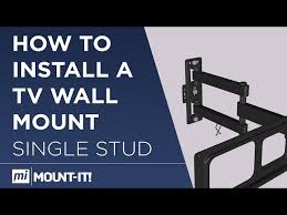 Single Stud Articulating Tv Wall Mount