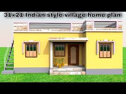 31 21 Indian Style Village House Plan