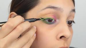 how to apply rainbow eyeshadow 11