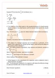cbse cl 12 physics chapter 2