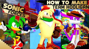 Sonic Forces - TEAM HOOLIGAN CUSTOM HEROES GUIDE! (Character Creation) -  YouTube