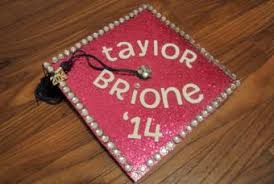 Tie them in a small knot at the top and glue them to the top of your graduation cap. Graduation Cap Decorating Ideas Lovetoknow