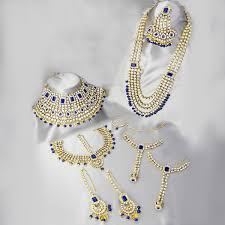 kundan dulhan bridal jewellery set
