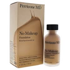 no makeup foundation spf 30 light by perricone md for women 1 oz foundation walmart