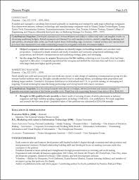 Consultant Resume Example For A Senior Manager