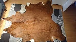 new koldby cow hide brown ikea ebay