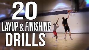 20 basketball layup finishing drills