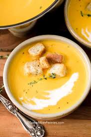 ernut squash soup spend with pennies