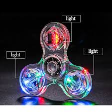 1 hot fidget spinner glow in the dark