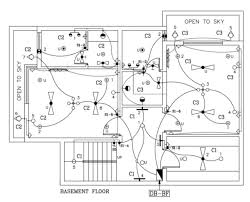 draw electrical floor plan layout by