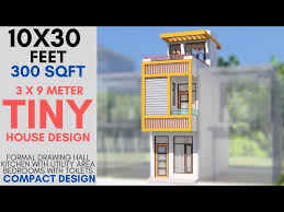 10x30 Feet 300 Sqft Tiny House Design