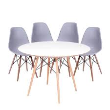 Procurando por mesa redonda 4 cadeiras de madeira? Mesa Redonda Branca 4 Cadeiras Com Precos Incriveis No Shoptime