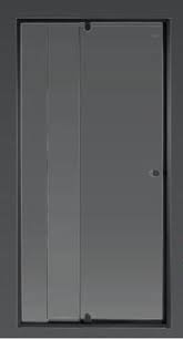 Jhb Black Pivot Shower Door Only 5 Mm