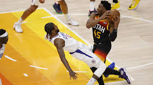 Is criticism of paul george justified for a poor defensive showing by la. Jazz S Donovan Mitchell Blasts Clippers In Game 1 Paul George Struggles