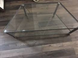 Ikea Rolling Tv Stand Gray Metal Glass