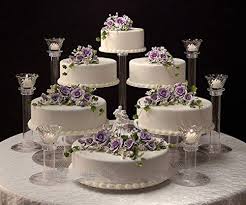 2 tier wedding cake cascading flowers. Amazon Com 6 Tier Clear Wedding Cascade Cupcake Cake Stand Style R600 Clear Acrylic Cupcake Stand Cake Stands