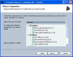 The following is a list of compression formats and related codecs. X Codec Pack 2 2 0 Untuk Windows Unduh