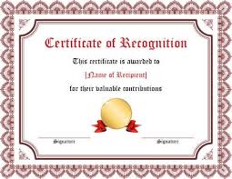 27 Printable Award Certificates Achievement Merit Honor