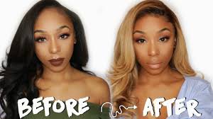 Tiny lana medium natural straight synthetic wigs for black women african american cosplay wig blonde hair wigs with bangs cheap blonde hair african american women. How To Perfect Ash Blonde Hair Dark Hair To Ash Blonde Youtube
