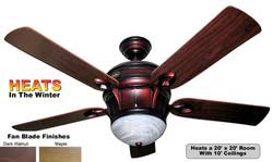 reiker fans heat cool light