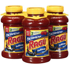 ragu traditional spaghetti sauce