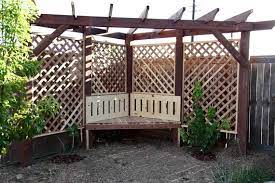 Diy Garden Arbor With A Bench Plans