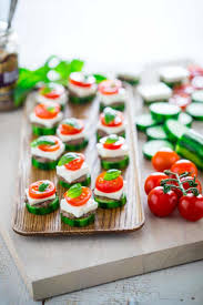 I searched the internet for the most creative christmas party appetizer recipes to wow your guests. Greek Salad Cucumber Party Bites Healthy Seasonal Recipes