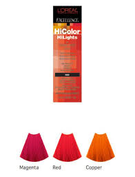 Loreal Excellence Hicolor Color Chart Sbiroregon Org
