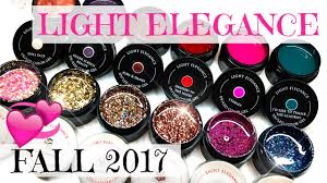 Light Elegance New Winter Collection 2018 Gel Nails Youtube