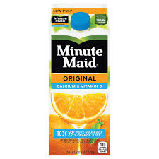 orange juice calcium vitamin d
