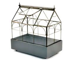 Tabletop Greenhouse Wardian Case Terrarium
