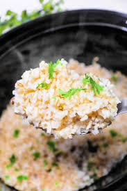 slow cooker brown rice in crockpot